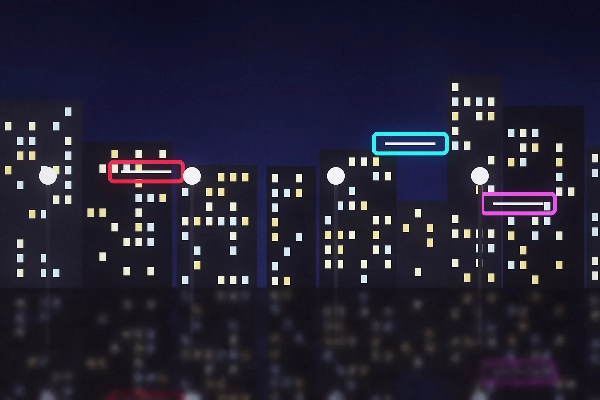 Example night street: K64