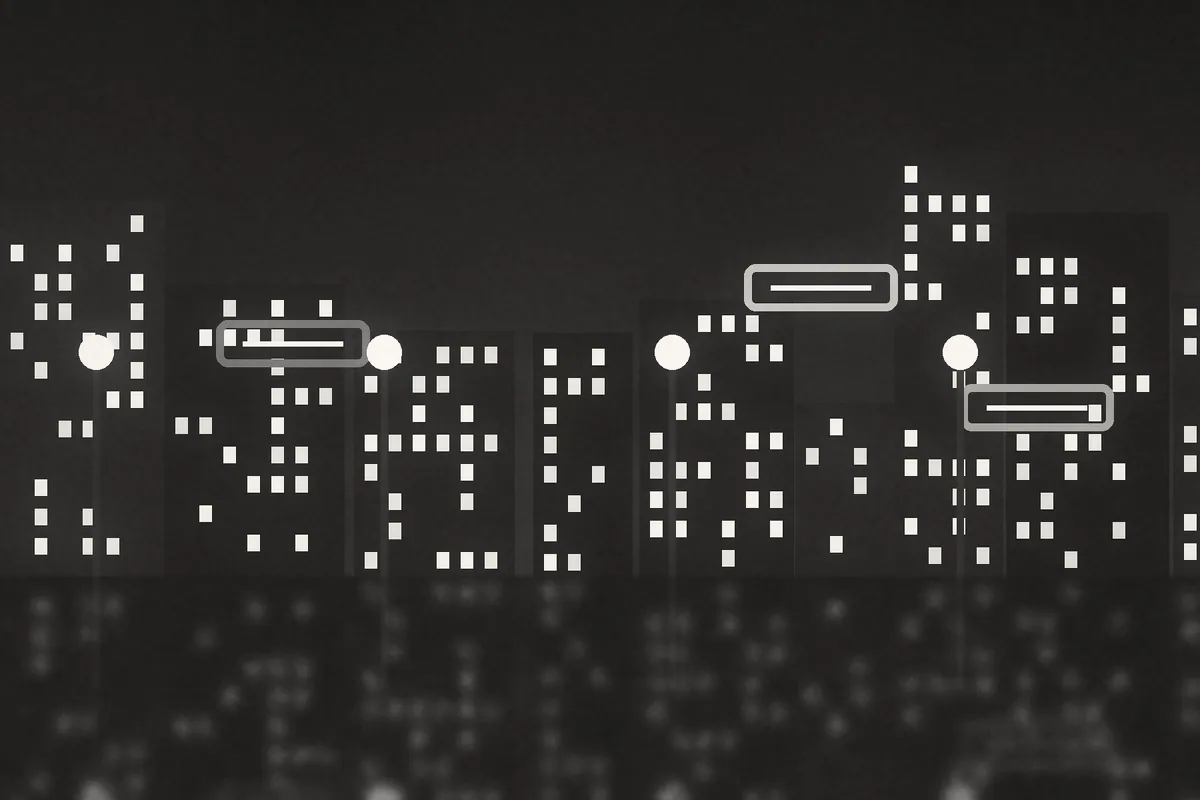 Example night street: Selenium